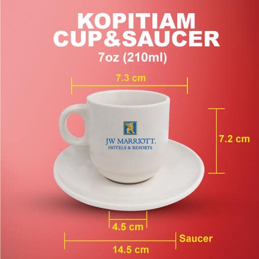 KOPITIAM CUP AND SAUCER MyMug Malaysia